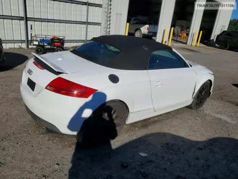 2009 Audi Tt VIN TRUMF38J991011106 фото 3