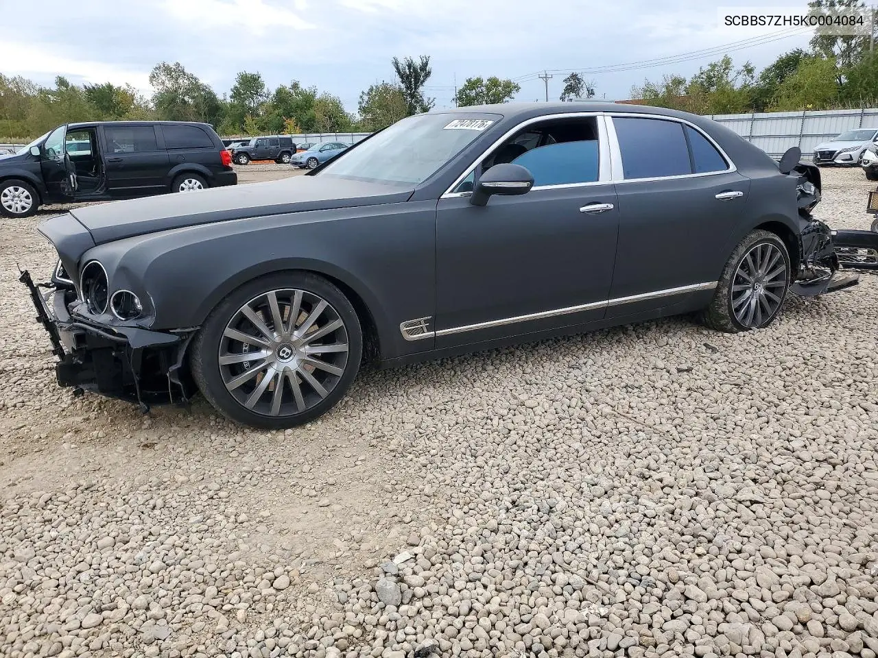 2019 Bentley Mulsanne Speed VIN SCBBS7ZH5KC004084 фото 1