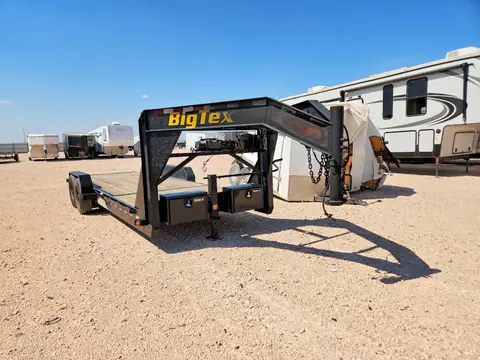 16VEX2228K2002473 — 2019 Big Tex 22' EQ Trailer, Пожар, фото до ремонта