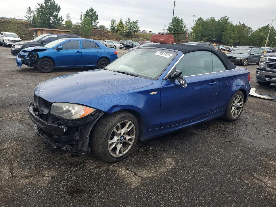 2008 BMW 128 VIN WBAUL73518VJ73921 фото 1