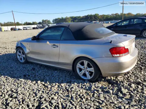 2008 BMW 128 I VIN WBAUL73508VE88454 фото 2