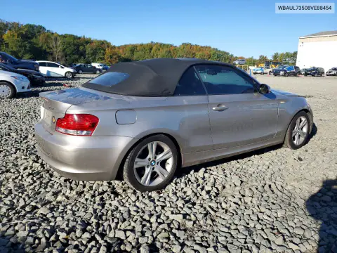 2008 BMW 128 I VIN WBAUL73508VE88454 фото 3