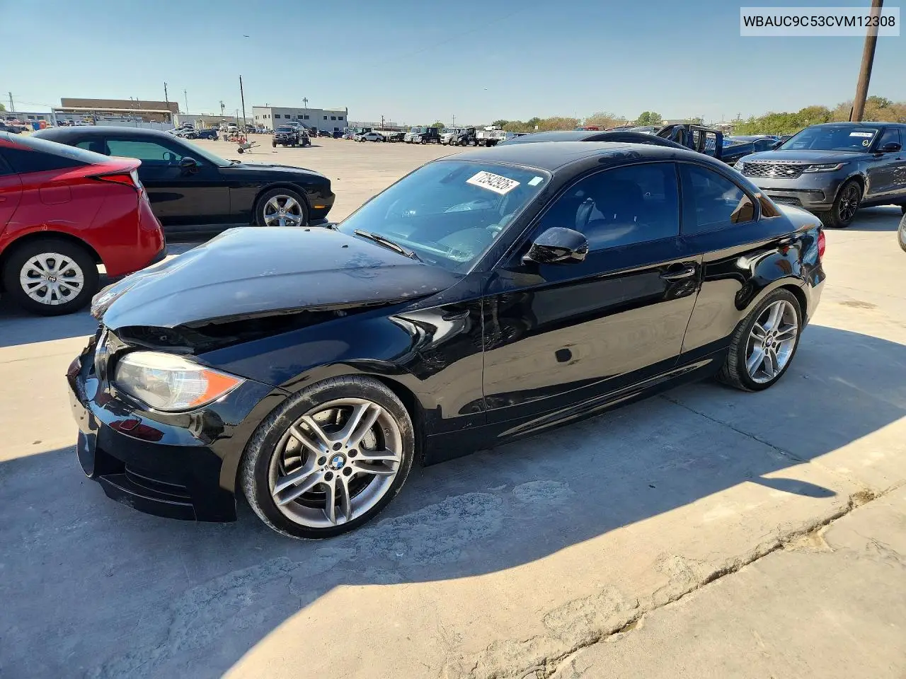 2012 BMW 135 I VIN WBAUC9C53CVM12308 фото 1