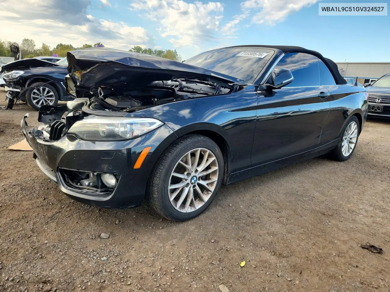 2016 BMW 228I xDrive VIN WBA1L9C51GV324527 фото 1