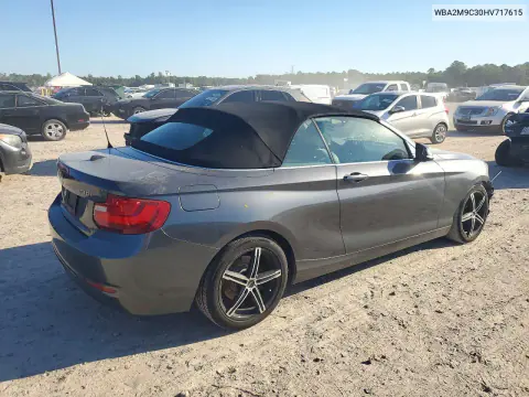 2017 BMW 230Xi VIN WBA2M9C30HV717615 фото 3