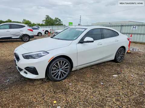 WBA73AK00N7L14946 — 2022 BMW 2ER, Вандализм, фото до ремонта