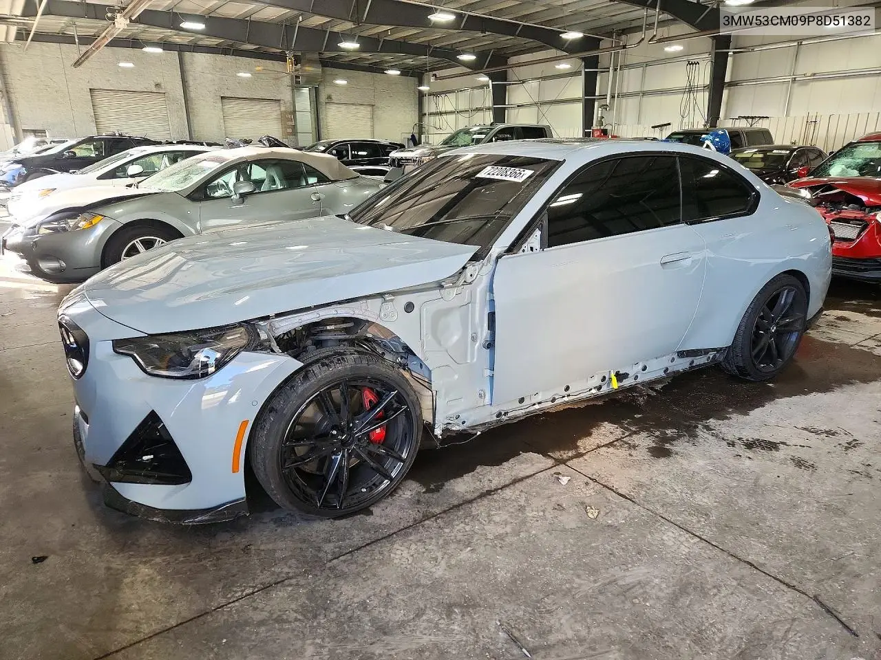 2023 BMW M240Xi VIN 3MW53CM09P8D51382 фото 1
