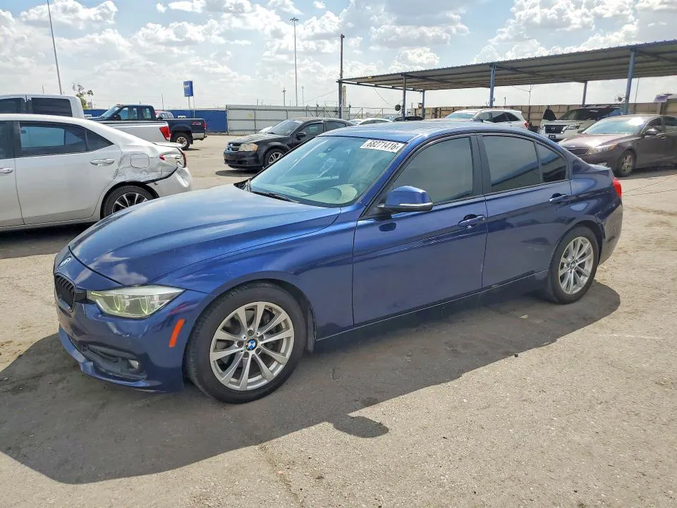 2017 BMW 320 VIN WBA8E1G30HNU15602 фото 1