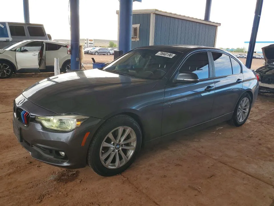 2018 BMW 320 VIN WBA8E1G51JNU91434 фото 1