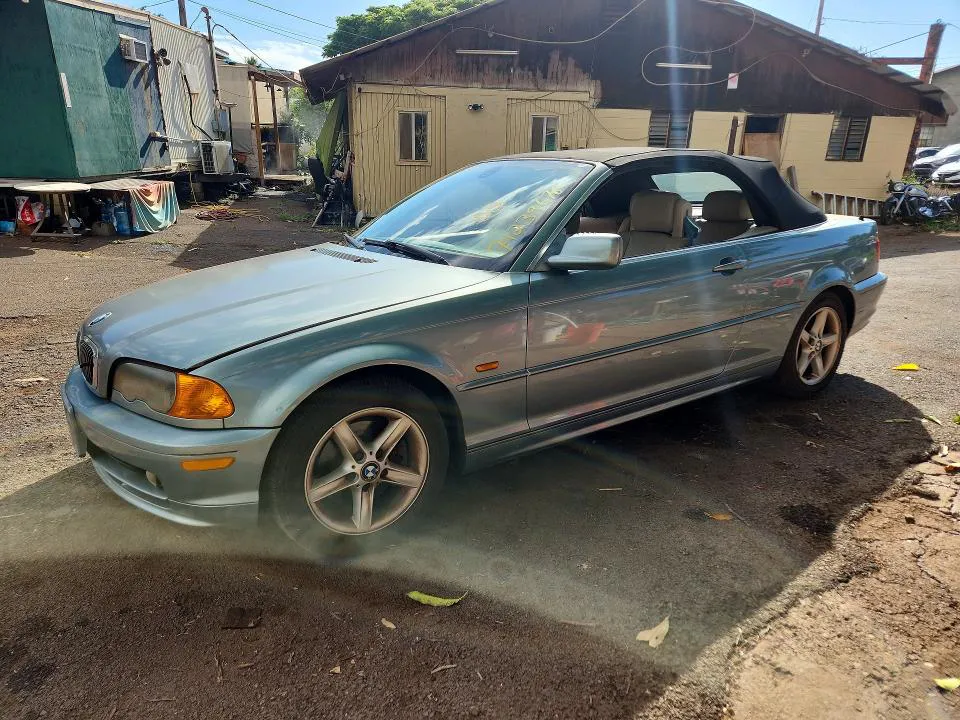 2003 BMW 325 VIN WBABS33403PG91254 фото 1