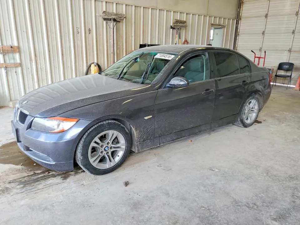 2008 BMW 328 VIN WBAVC57508NK77254 фото 1
