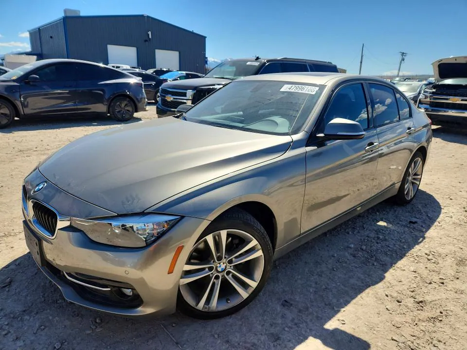 2016 BMW 328 VIN WBA8E9G59GNT45256 фото 1