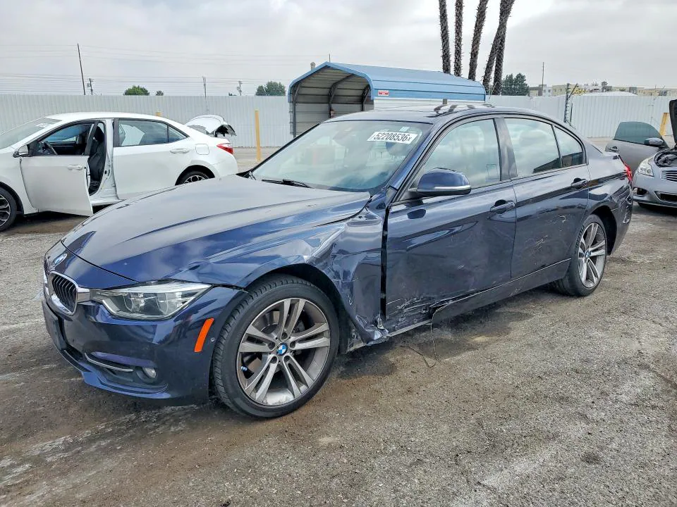 2016 BMW 328 VIN WBA8E3G59GNT81137 фото 1