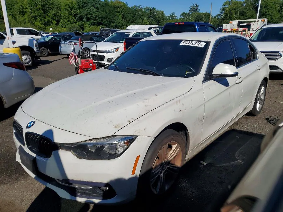 2017 BMW 330 VIN WBA8B9C37HK885298 фото 1