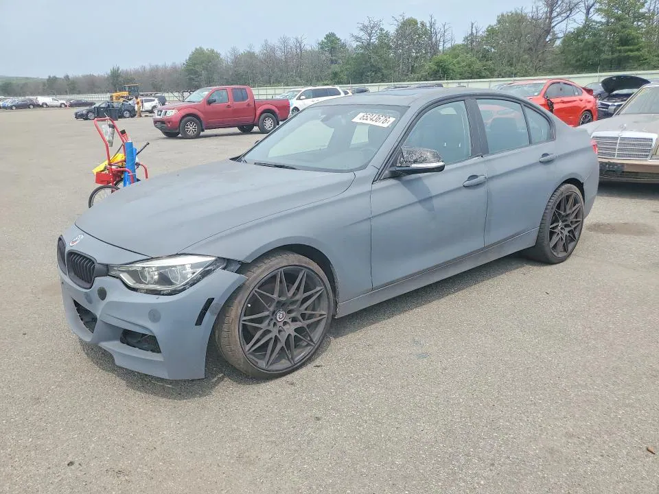 2018 BMW 330 VIN WBA8D9C53JA607876 фото 1