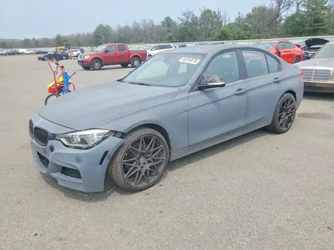 WBA8D9C53JA607876 — 2018 BMW 330, Вандализм (Vandalism), фото до ремонта