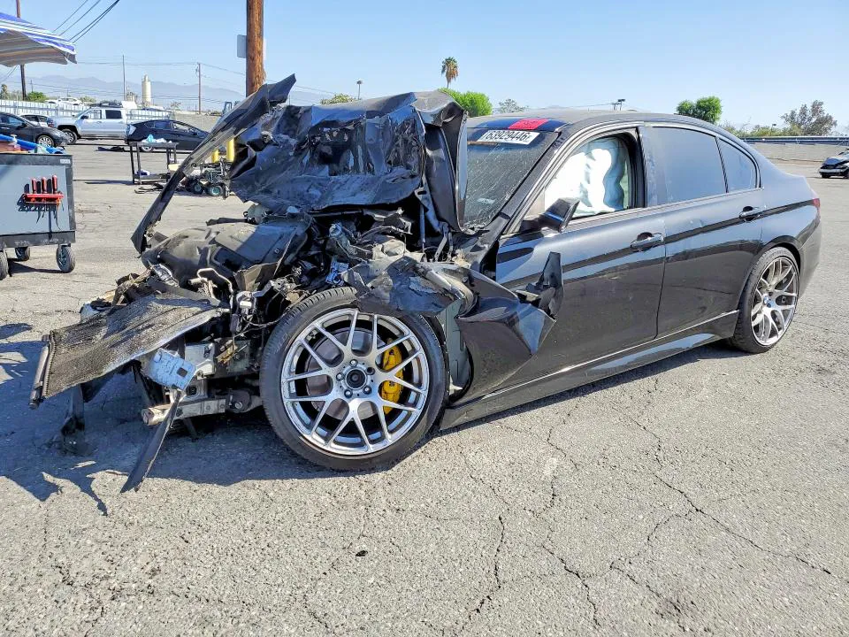 2014 BMW 335 VIN WBA3A9G59ENS65412 фото 1