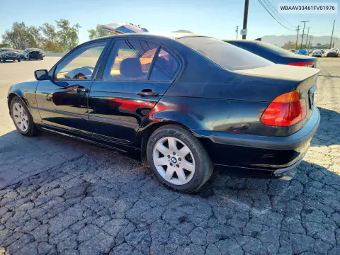 2001 BMW 325 I VIN WBAAV33461FV01976 фото 2