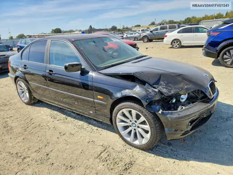 2001 BMW 325 I VIN WBAAV33441FV01541 фото 4