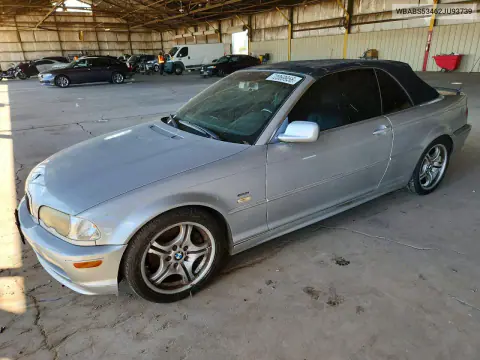 2002 BMW 330 Ci VIN WBABS53462JU93739 фото 1