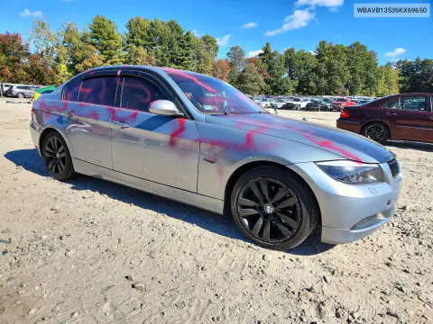 2006 BMW 325 I VIN WBAVB13536KX69650 фото 4