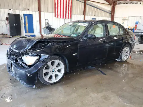 WBAVC93567K032214 — 2007 BMW 3ER, Передняя часть, фото до ремонта