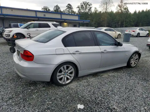2007 BMW 328 I VIN WBAVA37577NL10808 фото 3