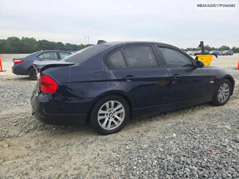 2007 BMW 328 I VIN WBAVA33517PV66582 фото 3