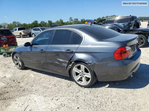 2007 BMW 335 I VIN WBAVB73557PA89808 фото 2