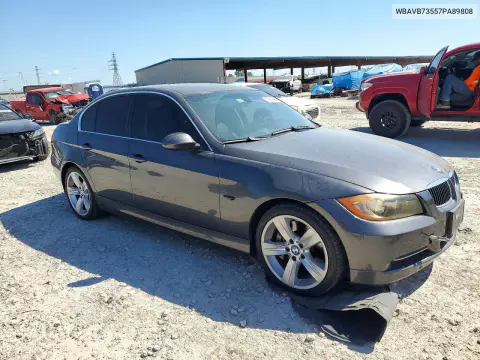 2007 BMW 335 I VIN WBAVB73557PA89808 фото 4