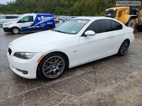 WBAWB73598P042087 — 2008 BMW 3ER, Передняя часть, фото до ремонта