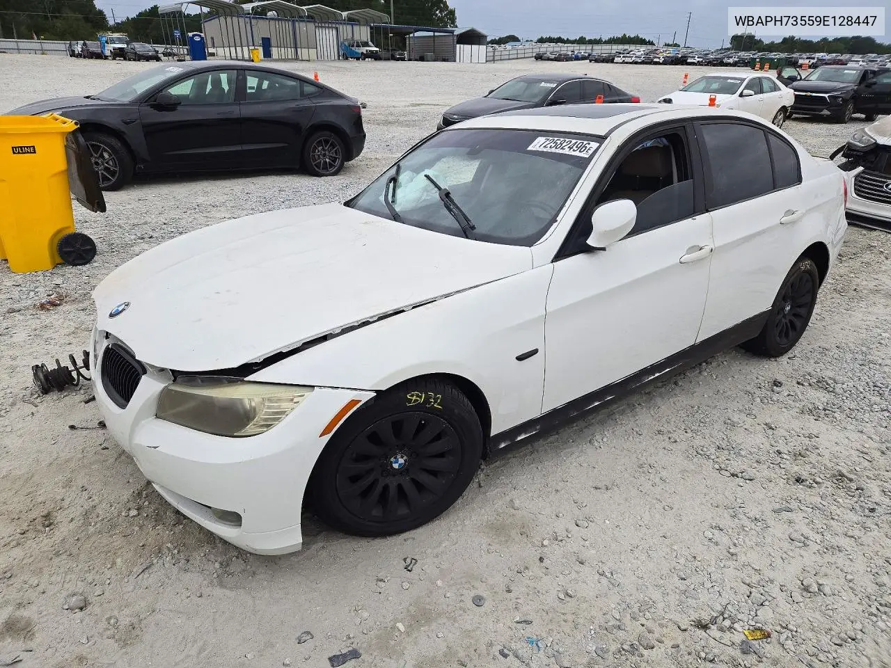 2009 BMW 328 I VIN WBAPH73559E128447 фото 1