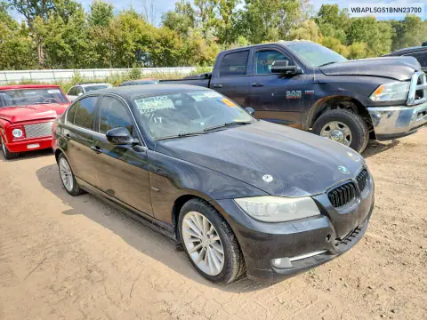 2011 BMW 335 Xi VIN WBAPL5G51BNN23700 фото 4
