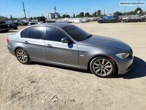 2011 BMW 328 I Sulev VIN WBAPH5C5XBA445920 фото 4