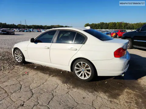 2011 BMW 328 I VIN WBAPH7G57BNM56727 фото 2