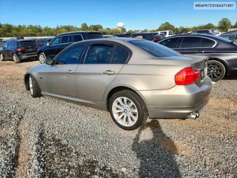 2011 BMW 328 Xi VIN WBAPK7C51BA971897 фото 2