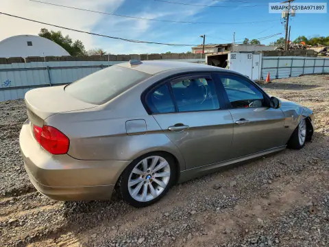 2011 BMW 328 Xi VIN WBAPK7C51BA971897 фото 3