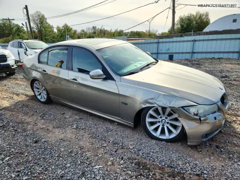 2011 BMW 328 Xi VIN WBAPK7C51BA971897 фото 4