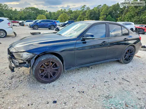 WBA3A5C56CF340461 — 2012 BMW 3ER, Ходовая часть, фото до ремонта