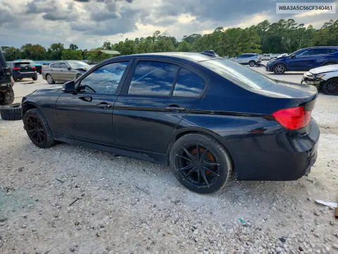 2012 BMW 328 I VIN WBA3A5C56CF340461 фото 2