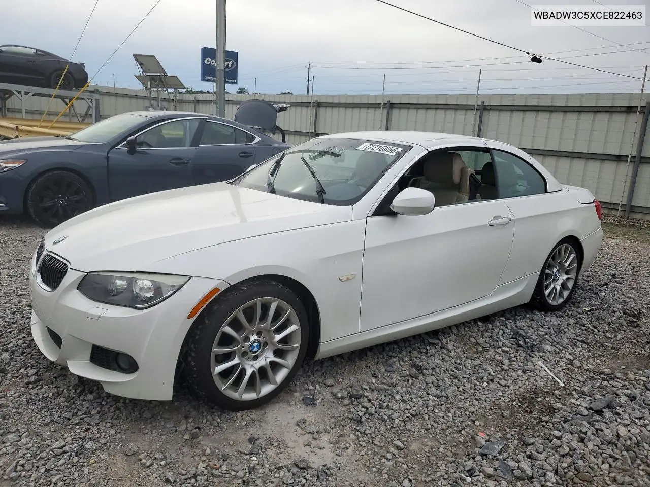2012 BMW 328 I VIN WBADW3C5XCE822463 фото 1