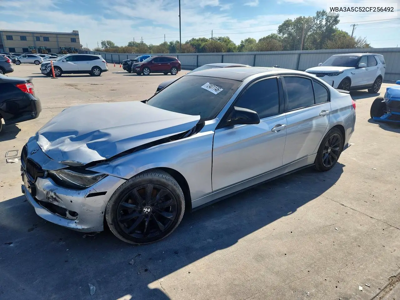2012 BMW 328 I VIN WBA3A5C52CF256492 фото 1