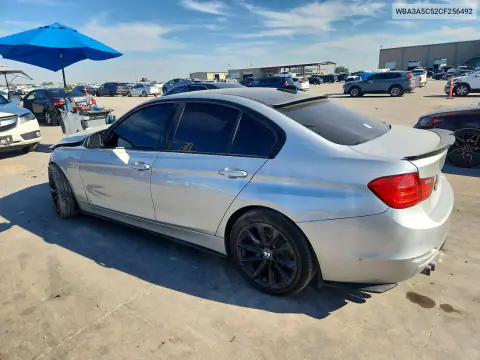 2012 BMW 328 I VIN WBA3A5C52CF256492 фото 2