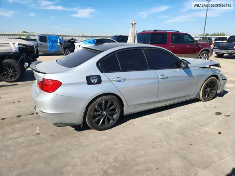 2012 BMW 328 I VIN WBA3A5C52CF256492 фото 3