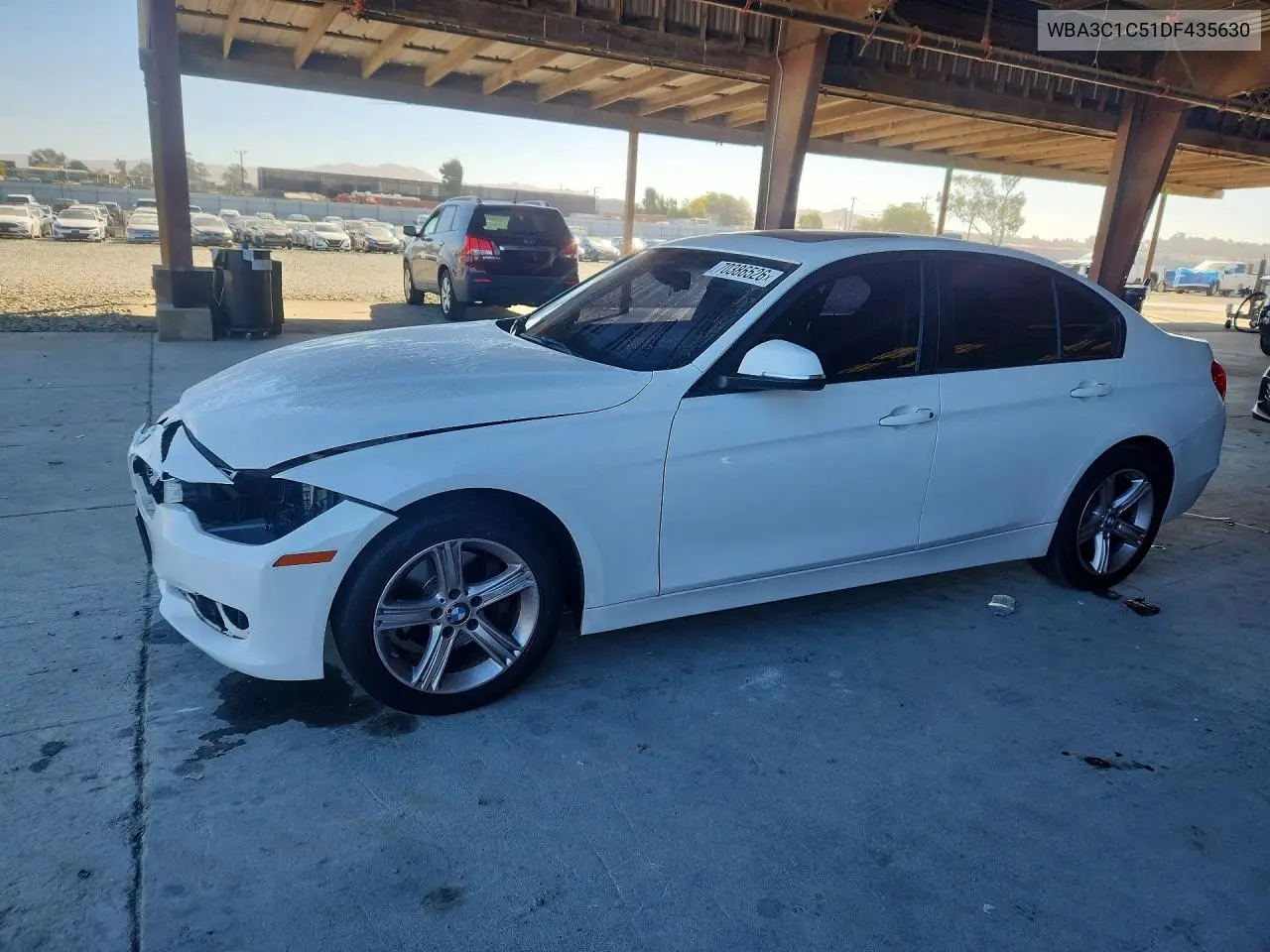 2013 BMW 328 I Sulev VIN WBA3C1C51DF435630 фото 1