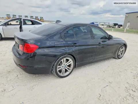 2013 BMW 328 I VIN WBA3A5C5XDF356888 фото 3