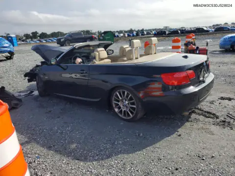 2013 BMW 328 I VIN WBADW3C53DJ528024 фото 2