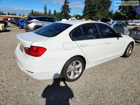 2013 BMW 328 I VIN WBA3A5C50DJ461159 фото 3