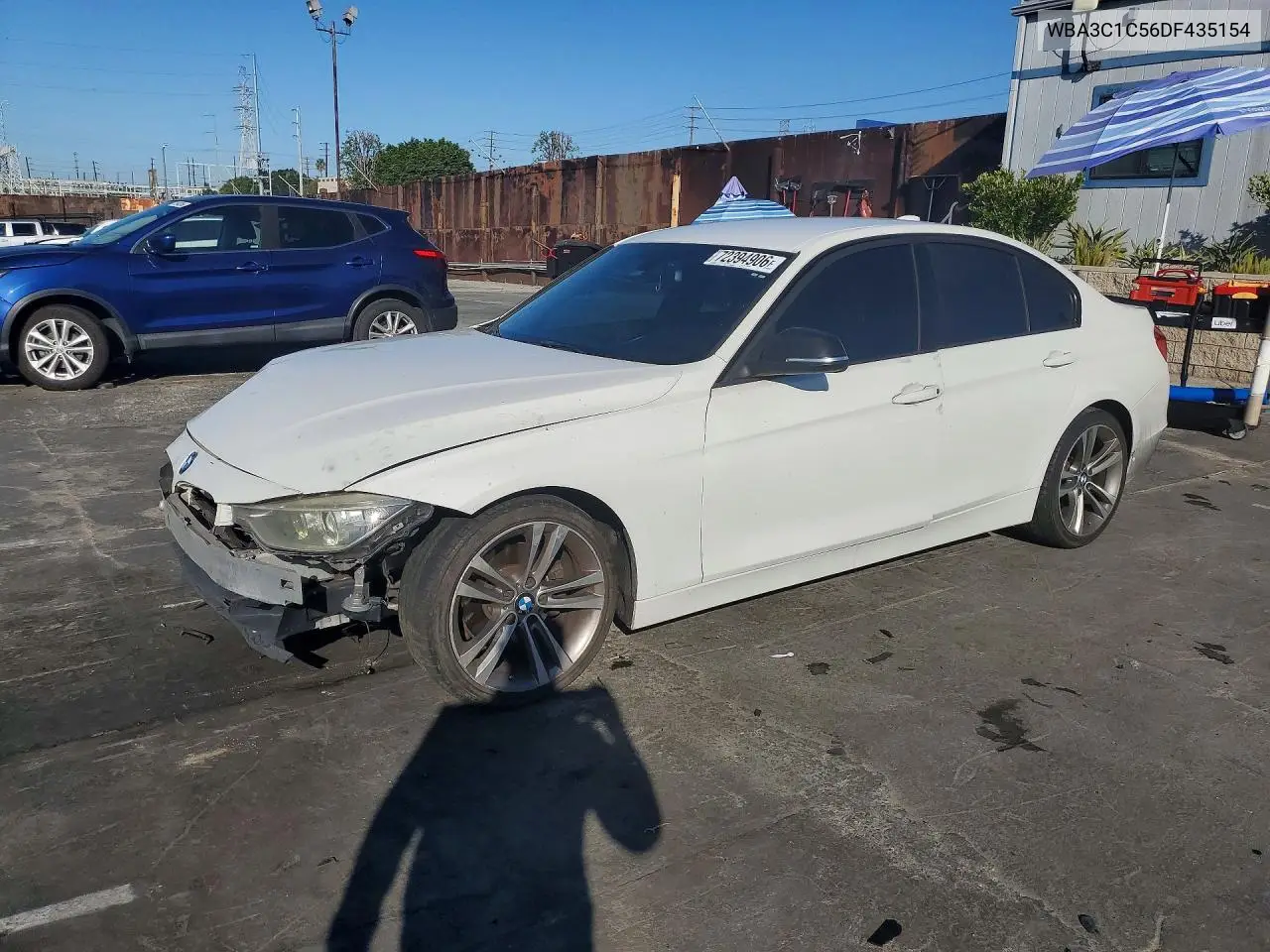 2013 BMW 328 I Sulev VIN WBA3C1C56DF435154 фото 1