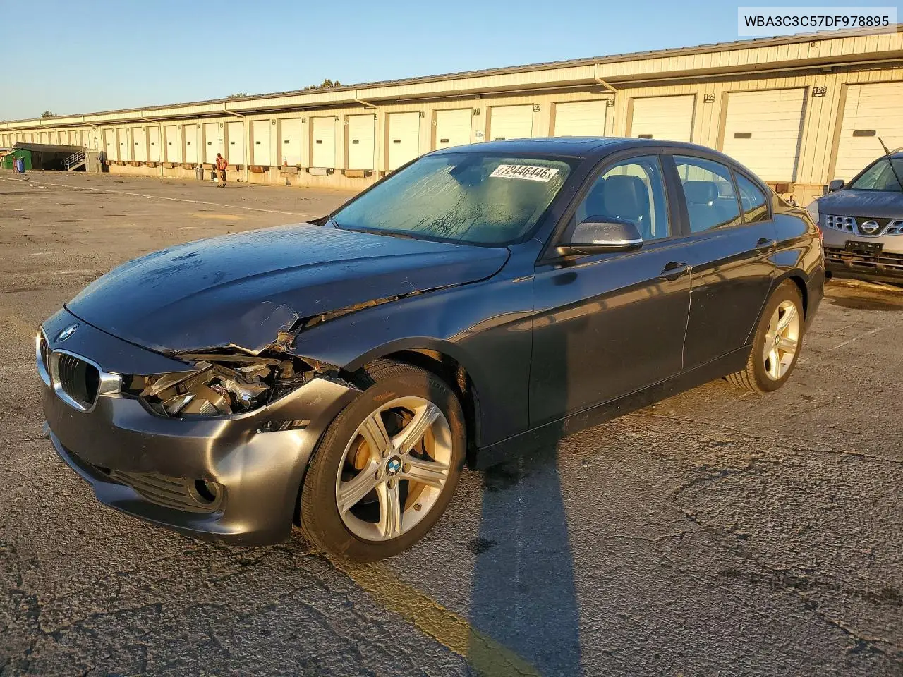 2013 BMW 320 I xDrive VIN WBA3C3C57DF978895 фото 1